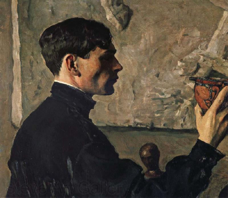 Nesterov Nikolai Stepanovich The Portrait of Colin Norge oil painting art